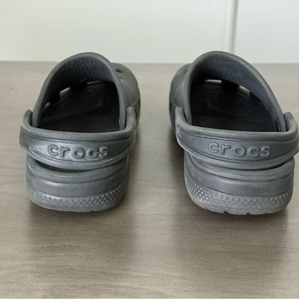 Kids Black Clogs
